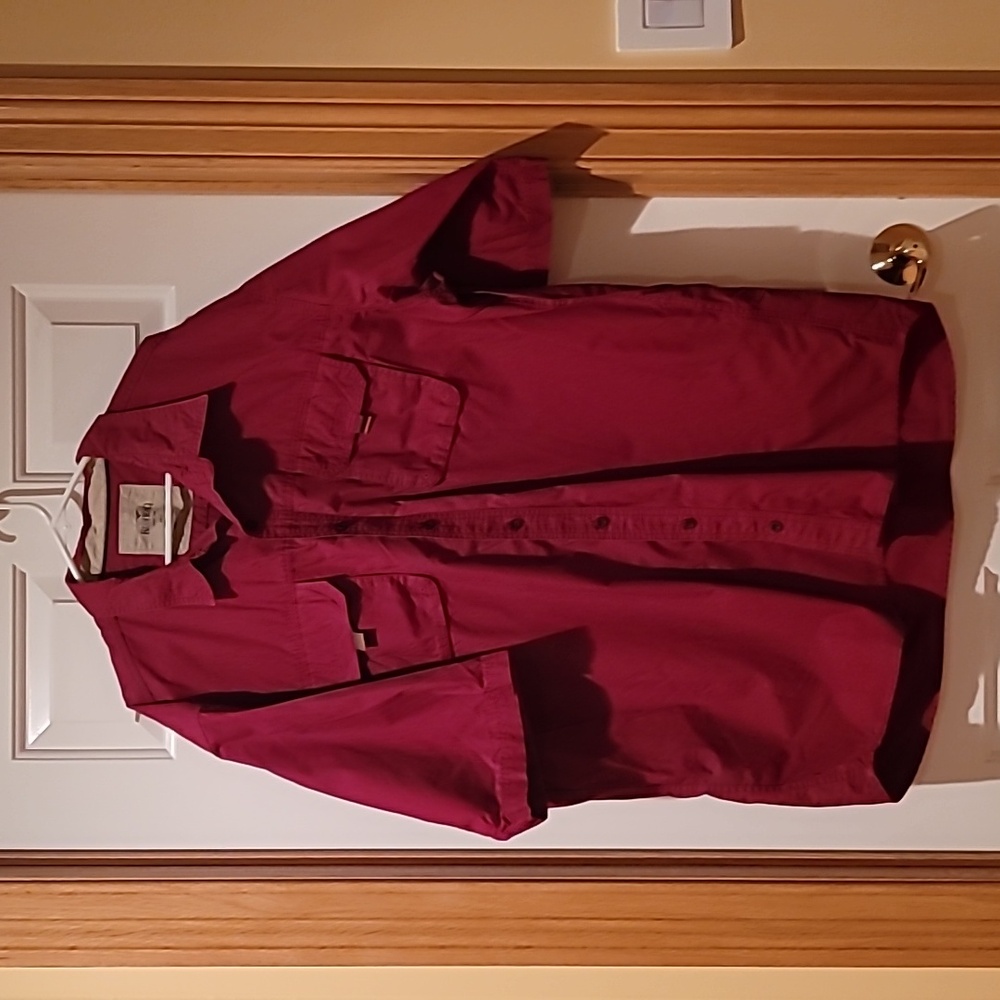 Mens 2xlt Burgundy Redhead shirt